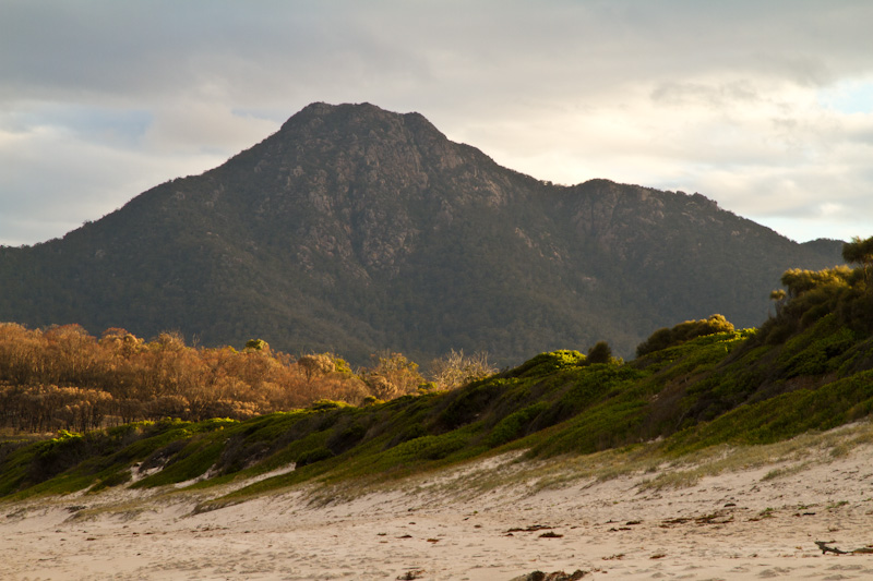 Peak Above Beach