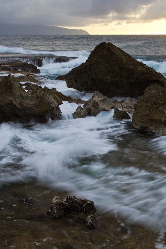 Wave Breaking On Rocks