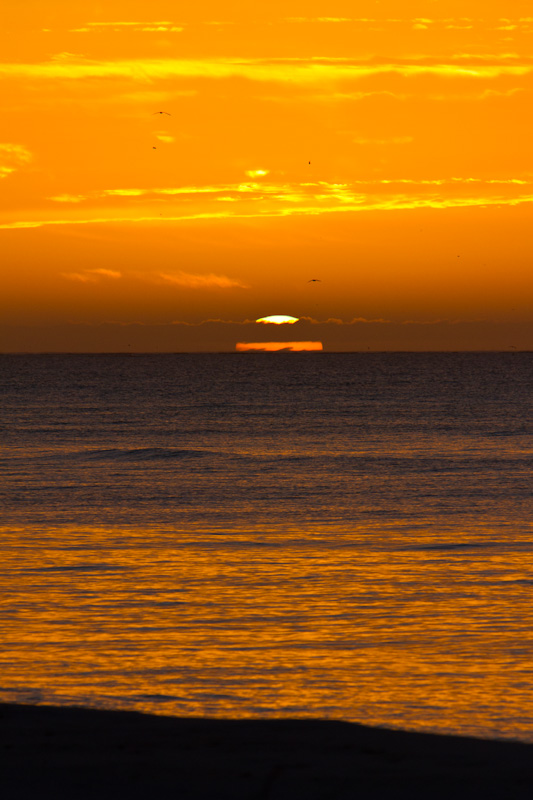 Sunset Over Lagoon