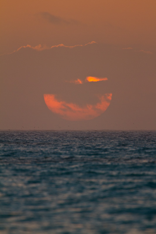 Sunset Over Lagoon