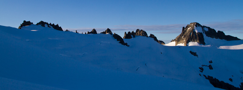 The Inspiration Glacier And Klawatti Peak