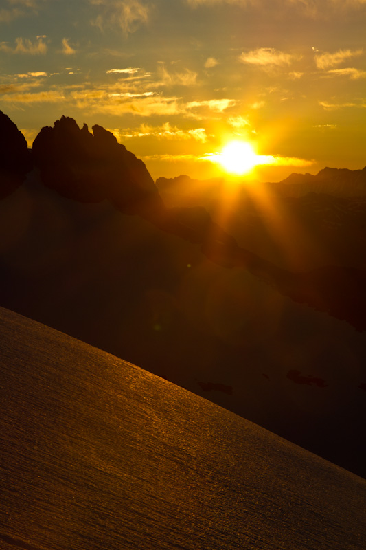 Sunrise In The North Cascades