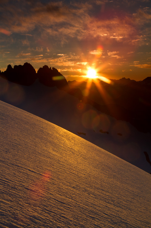 Sunrise In The North Cascades