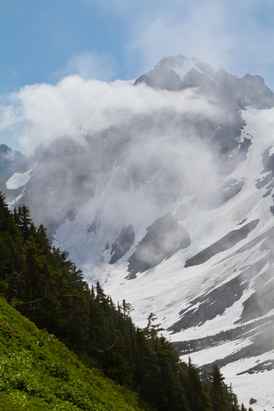 Mixup Peak Through Clouds