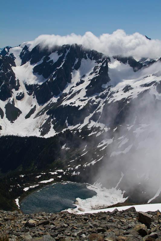 Peaks Above Doubtful Lake