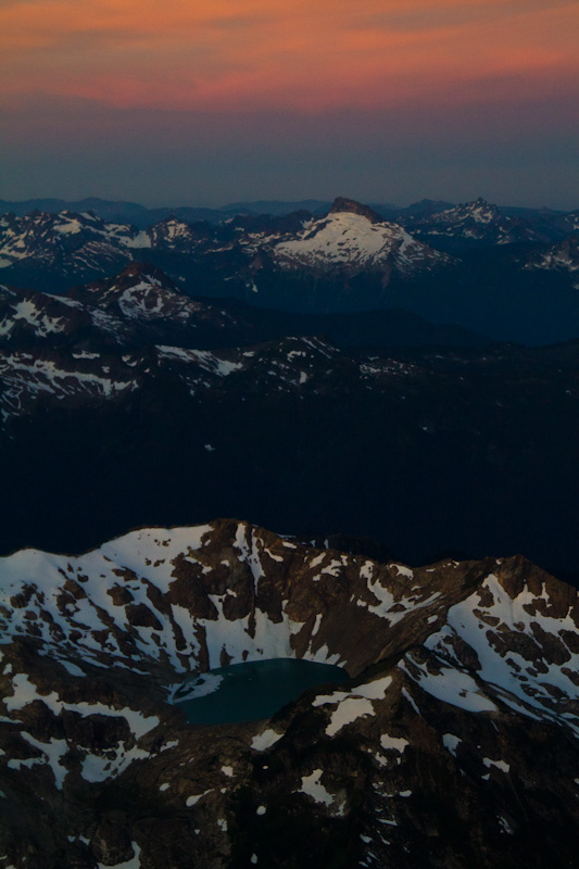 First Light On The Cascades