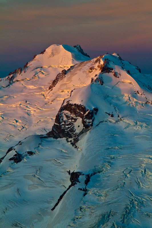 Glacier Peak At Sunrise