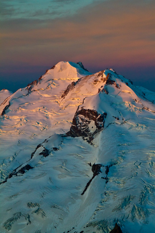 Glacier Peak At Sunrise