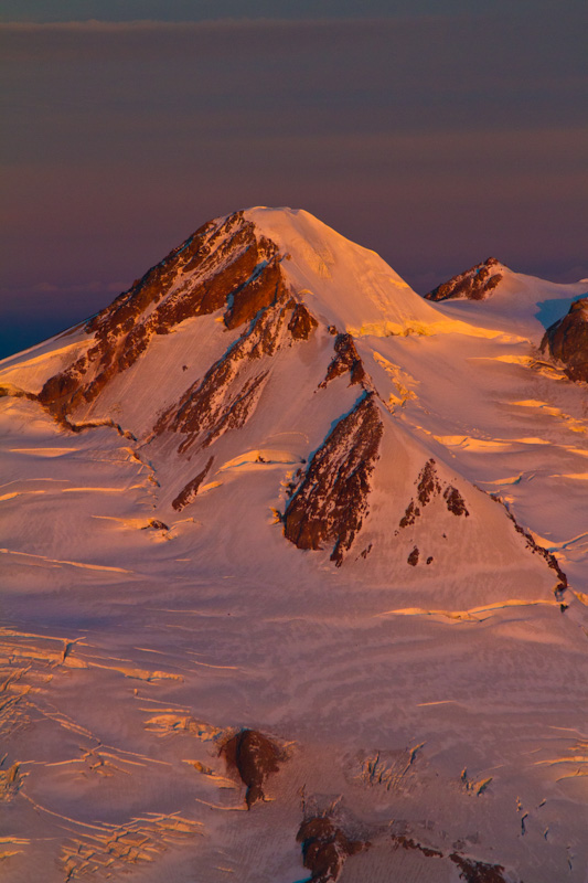 Glacier Peak At Sunrise