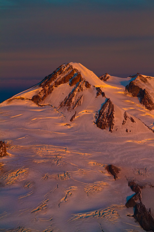 Glacier Peak At Sunrise