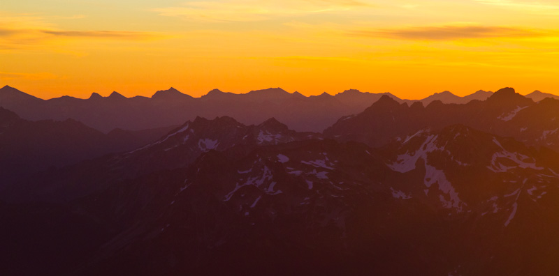 The Cascades At Sunrise