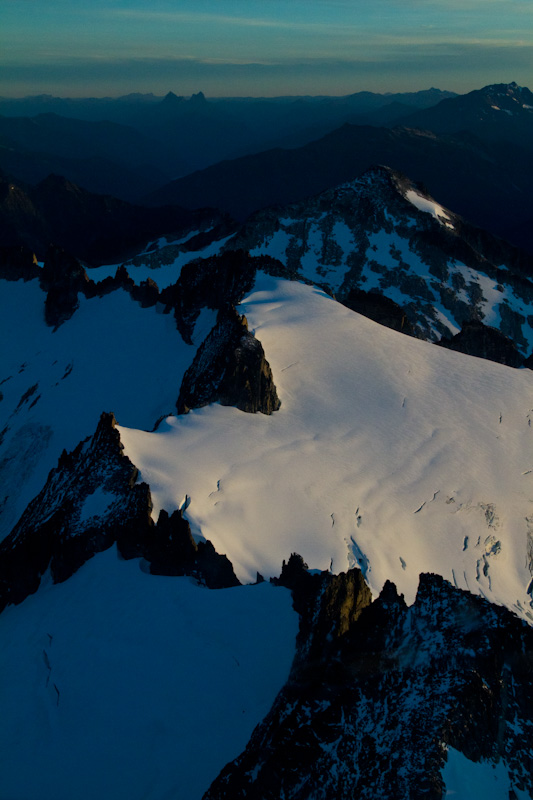 First Light On The Cascades