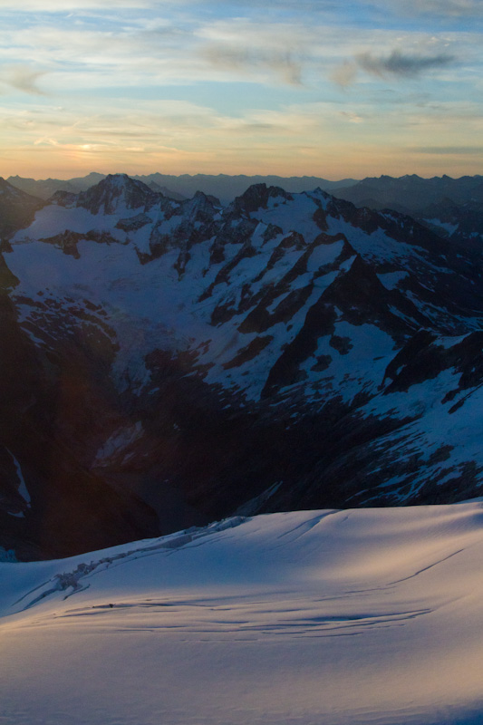 First Light On The Cascades