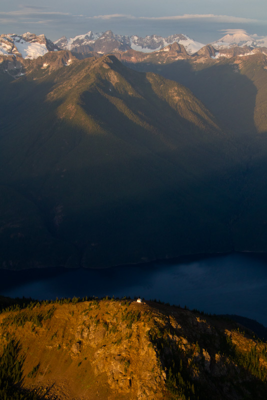 Desolation Peak And Ross Lake