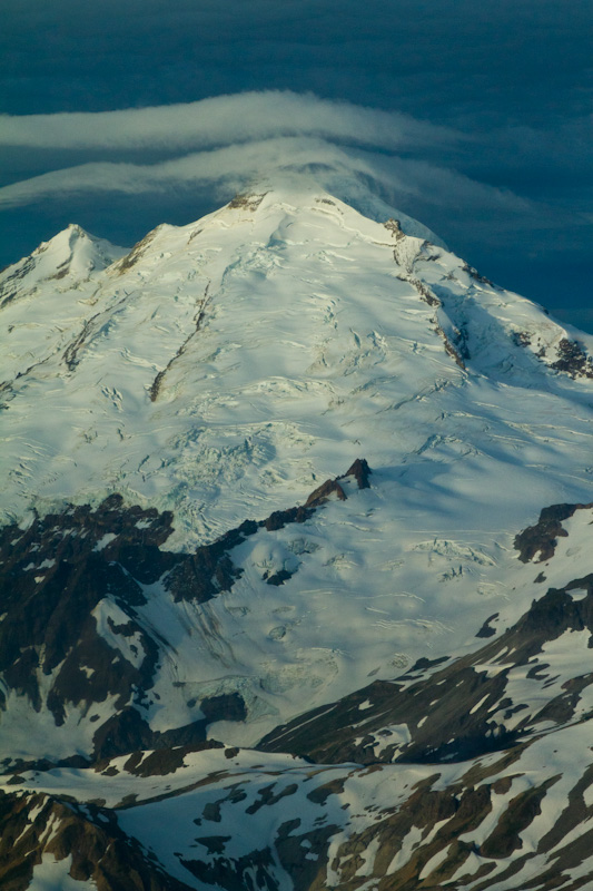 Lenticular Cloud Over Mount Baker