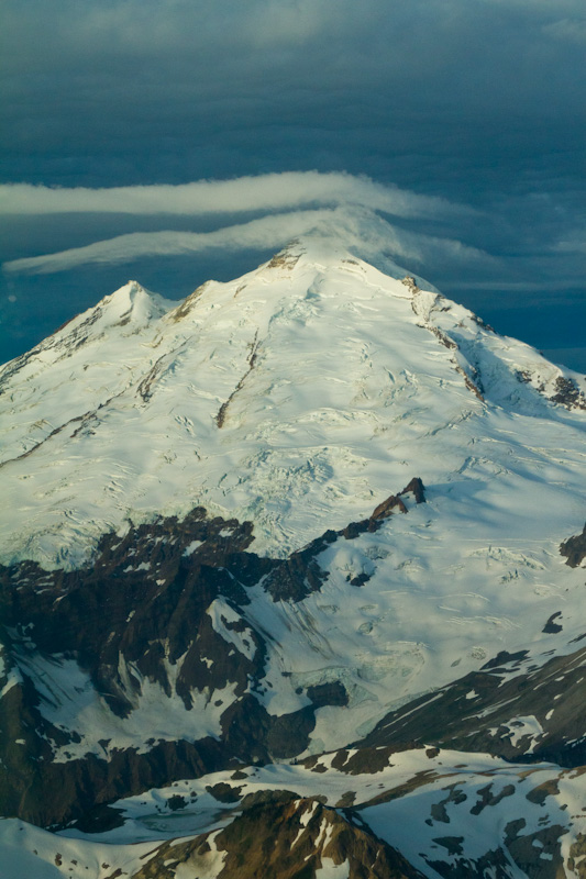 Lenticular Cloud Over Mount Baker