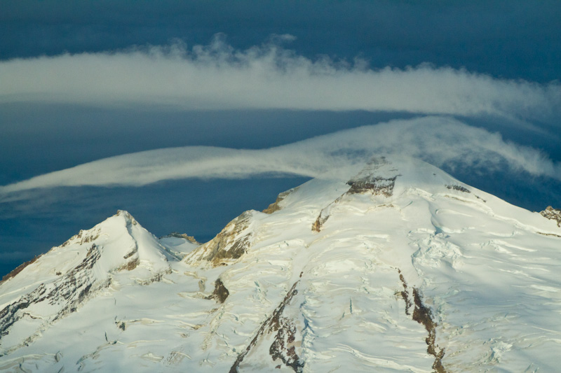 Lenticular Cloud Over Mount Baker