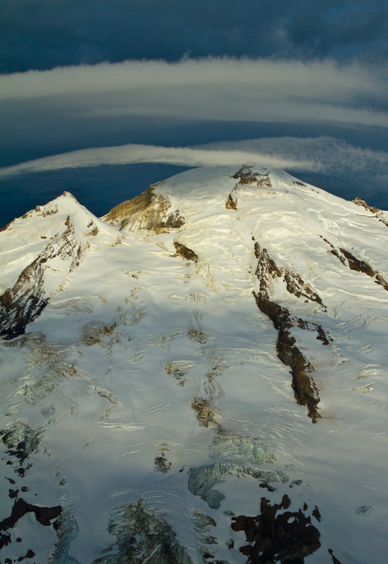 Lenticular Cloud Over Mount Baker