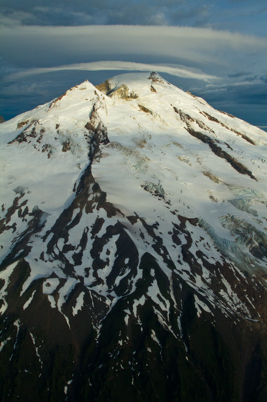 Lenticular Cloud Over Mount Baker