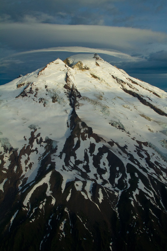 Lenticular Cloud Over Mount Baker