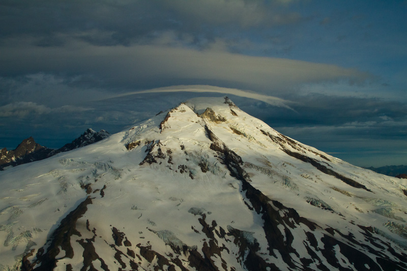 Lenticular Cloud Over Mount Baker