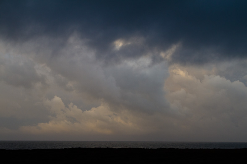 Rainclouds Over The Pacific