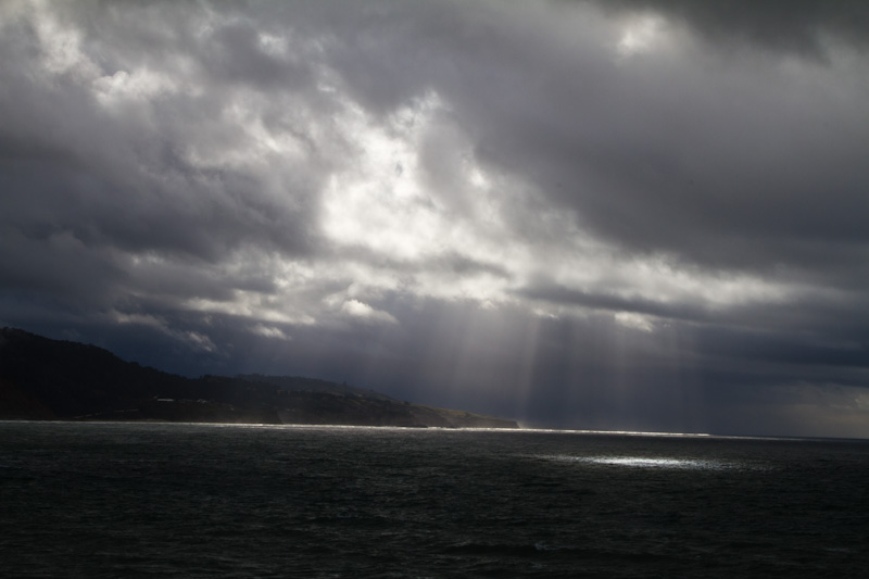 Sunbreaks Through Rainclouds