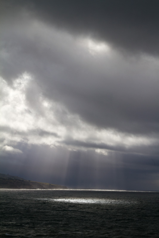 Sunbreaks Through Rainclouds