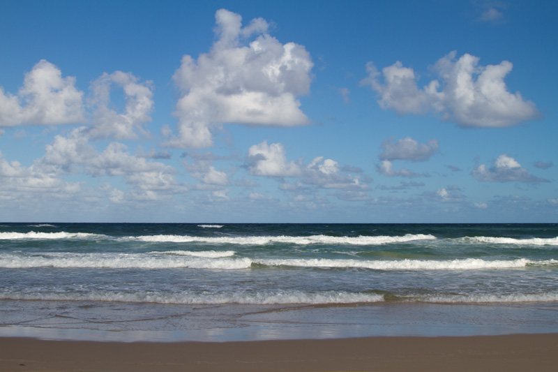 Clouds Above Surf