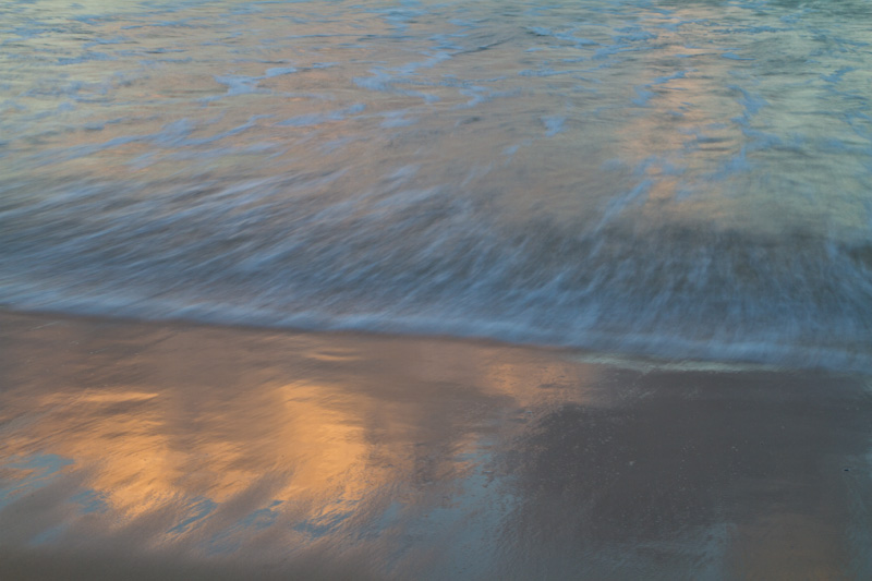 Surf At Sunset