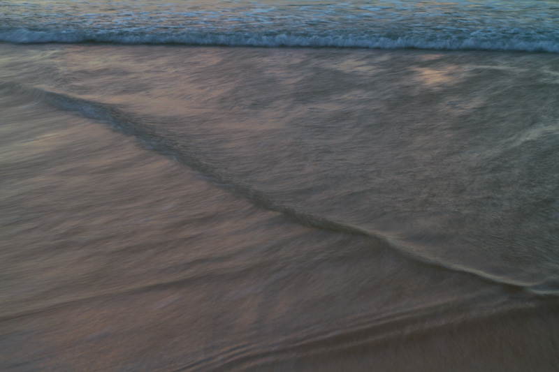 Surf At Sunset