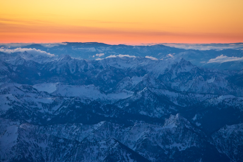 The Cascades At Sunrise