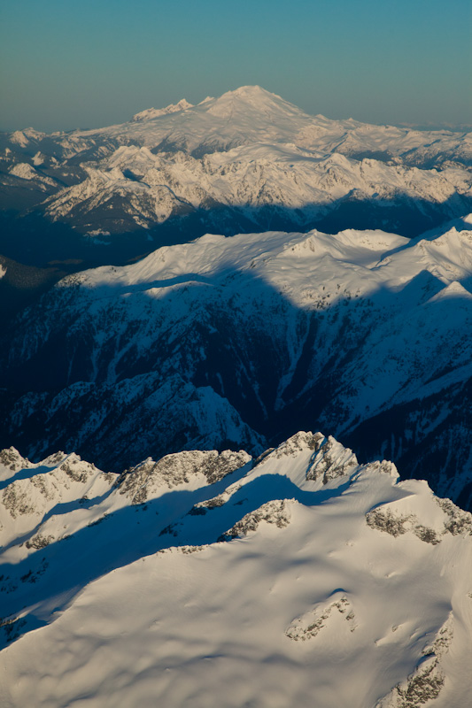 Mount Baker Above The North Cascades