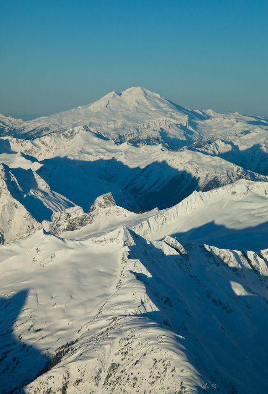 Mount Baker Above The North Cascades