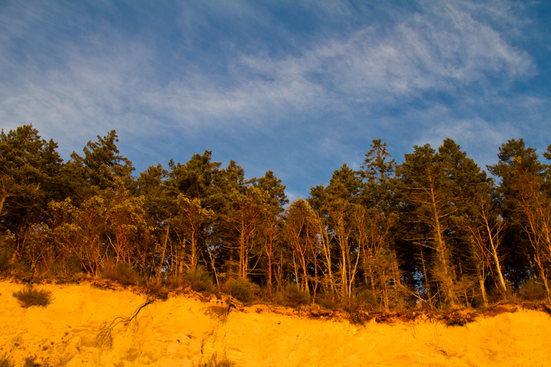 Foulweather Bluff At Sunset