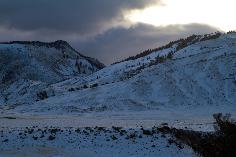 Gardner River Valley At Sunrise