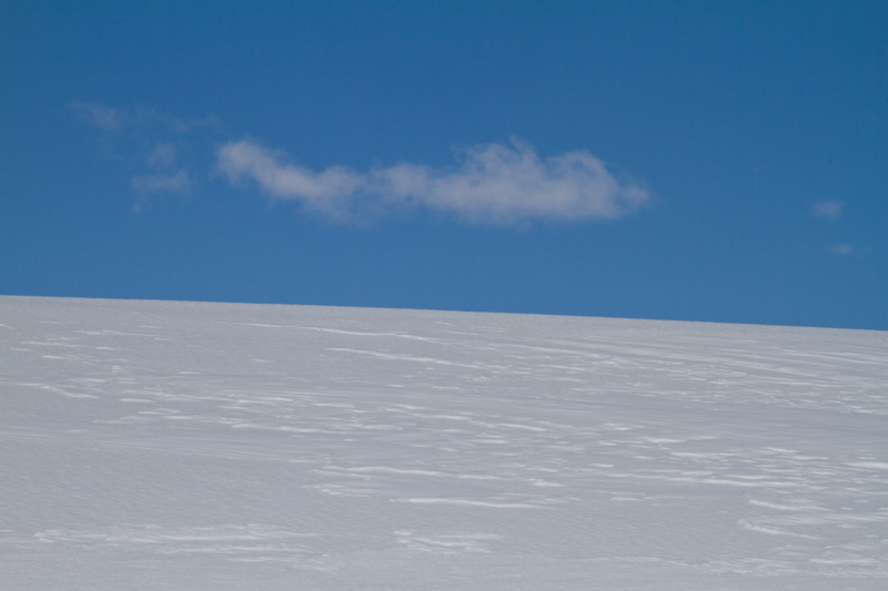 Cloud Above Snow