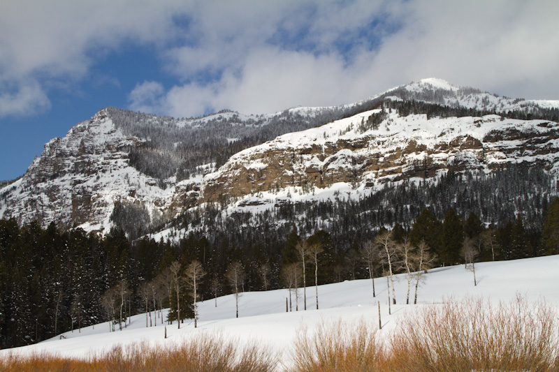 Snow Covered Peaks