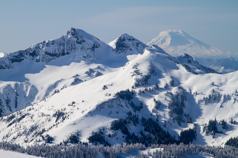 Unicorn Peak And Mount Adams