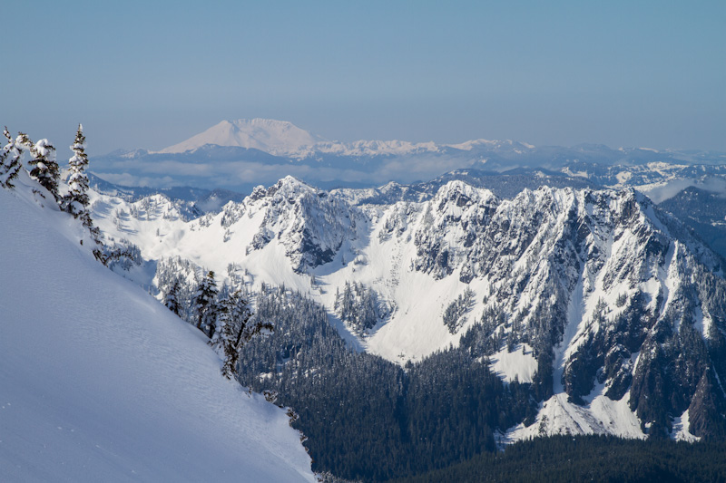 Mount Saint Helens And The Tatoosh Range