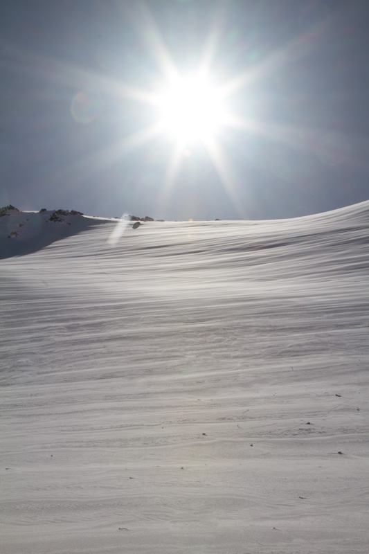 Sun Above The Nisqually Glacier