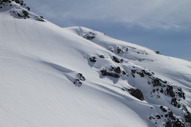 Slopes Above The Nisqually Glacier