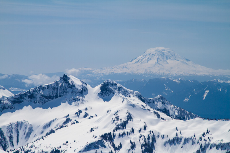 Unicorn Peak And Mount Adams