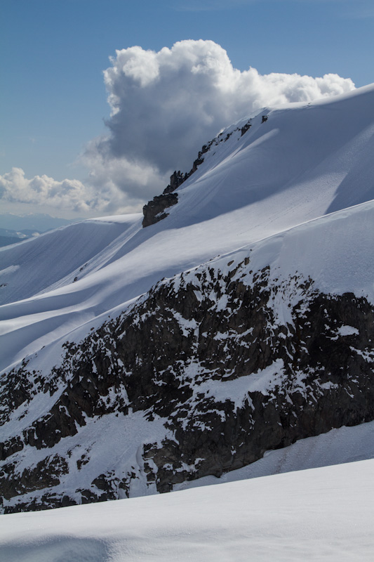 Cloud Above The Nisqually Glacier