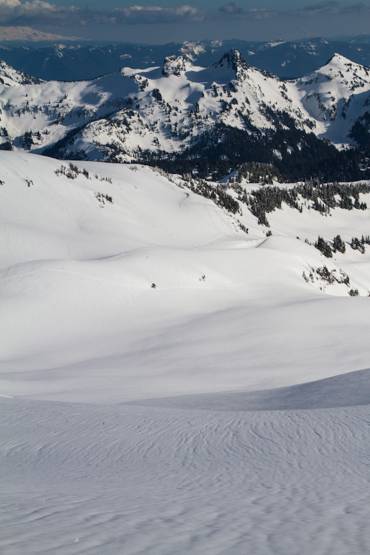 The Nisqually Glacier And The Tatoosh Range