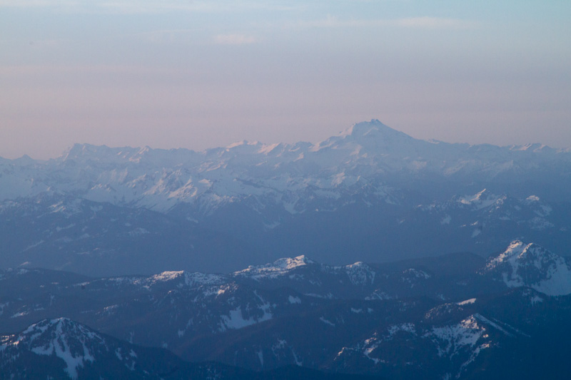 Glacier Peak At Sunrise