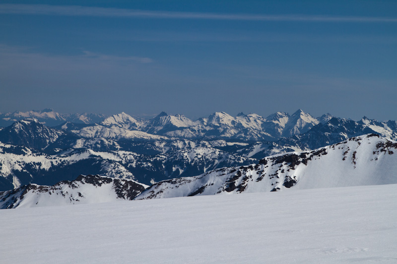 The Cascades Above The Coleman Glacier