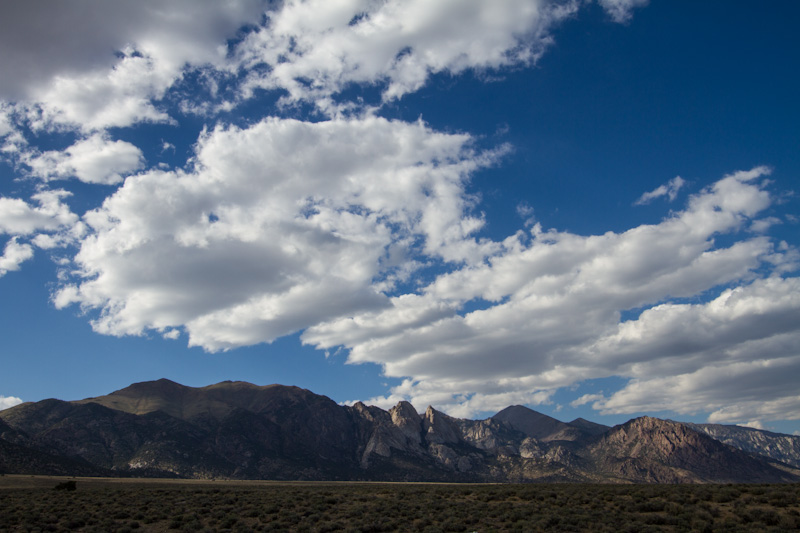 Clouds Above The Toiyabe Range