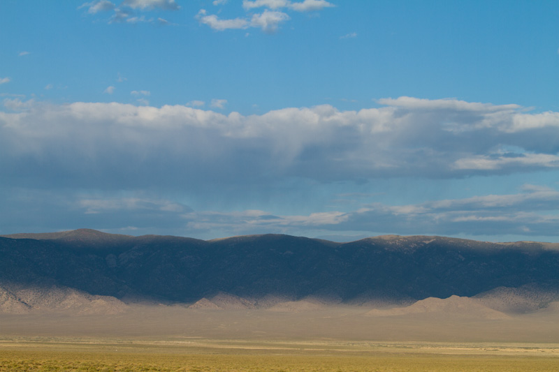 Light And Shadow On The Toquima Range