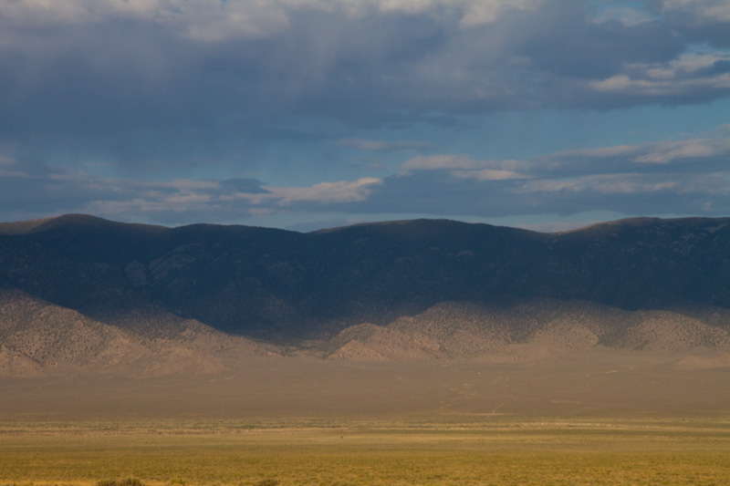 Light And Shadow On The Toquima Range